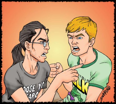 Felix and Sario face off