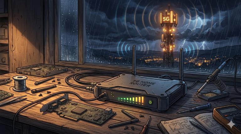 GL-X3000 su OpenWRT 25.12 vanilla: tutto funzionante